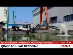 Dredger anfíbio multifuncional de 6,5 metros
