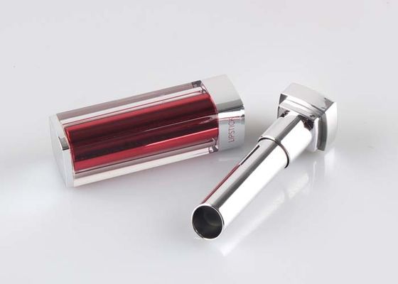 Cosmetic Square Empty Lipstick Tube Inner Diameter 12.1mm Portable And Washable
