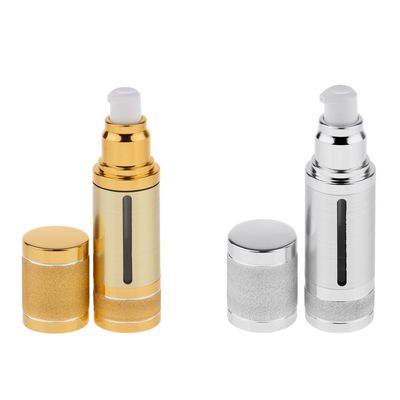 Refillable Airless Cosmetic Bottles / Plastic Vacuum Pump Bottle 35ml Capacity