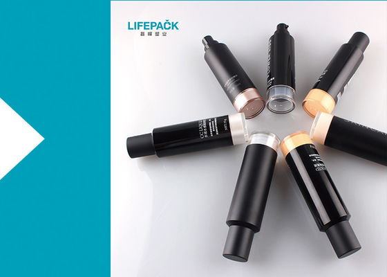 a bomba 35ml mal ventilada engarrafa o cosmético, cor personalizada da bomba garrafa mal ventilada vazia