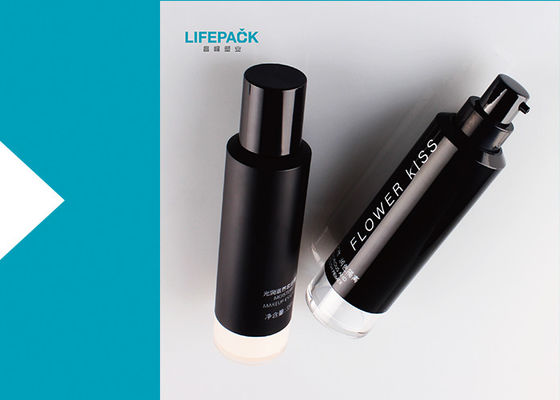 Revestimento cosmético mal ventilado de pouco peso do companheiro da garrafa da bomba com parte inferior acrílica