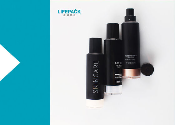 Garrafa da loção da bomba da parede exterior do ABS, garrafas vazias do distribuidor da bomba para o soro do olho