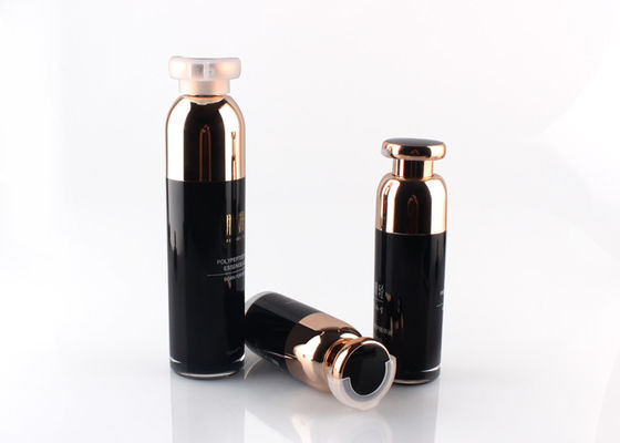 O estilo coreano 50ml esvazia o tamanho do curso da garrafa da loção com tampa sanitária do PE