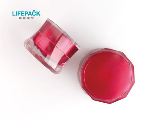 Da parede grossa luxuosa de creme vazia do espaço livre do frasco da cor camada exterior acrílica personalizada