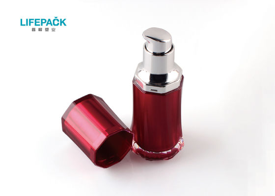 Forma de empacotamento cosmética de creme da saia do grupo da primeira demão com frasco e recipiente da garrafa